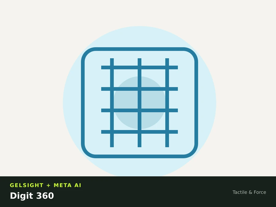 GelSight + Meta AI Digit 360