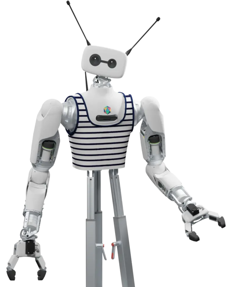 Pollen Robotics Reachy 2 humanoid robot